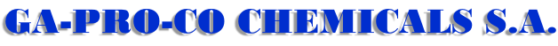 GA-PRO-CO CHEMICALS S.A.